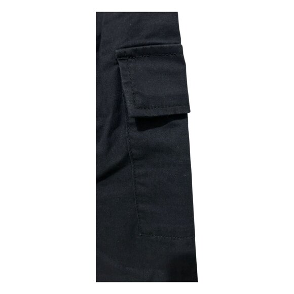 Gap Kids Boys Husky Large 10 Black Blue Gray Cargo Jogger Pants Pull On Lot of 3 - Picture 8 of 16